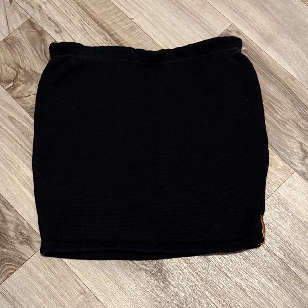 Black knit Skirt for Women